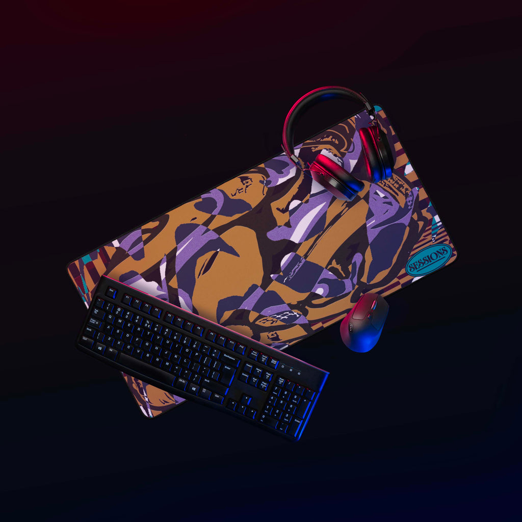 Jazz Swirl Desk Mat