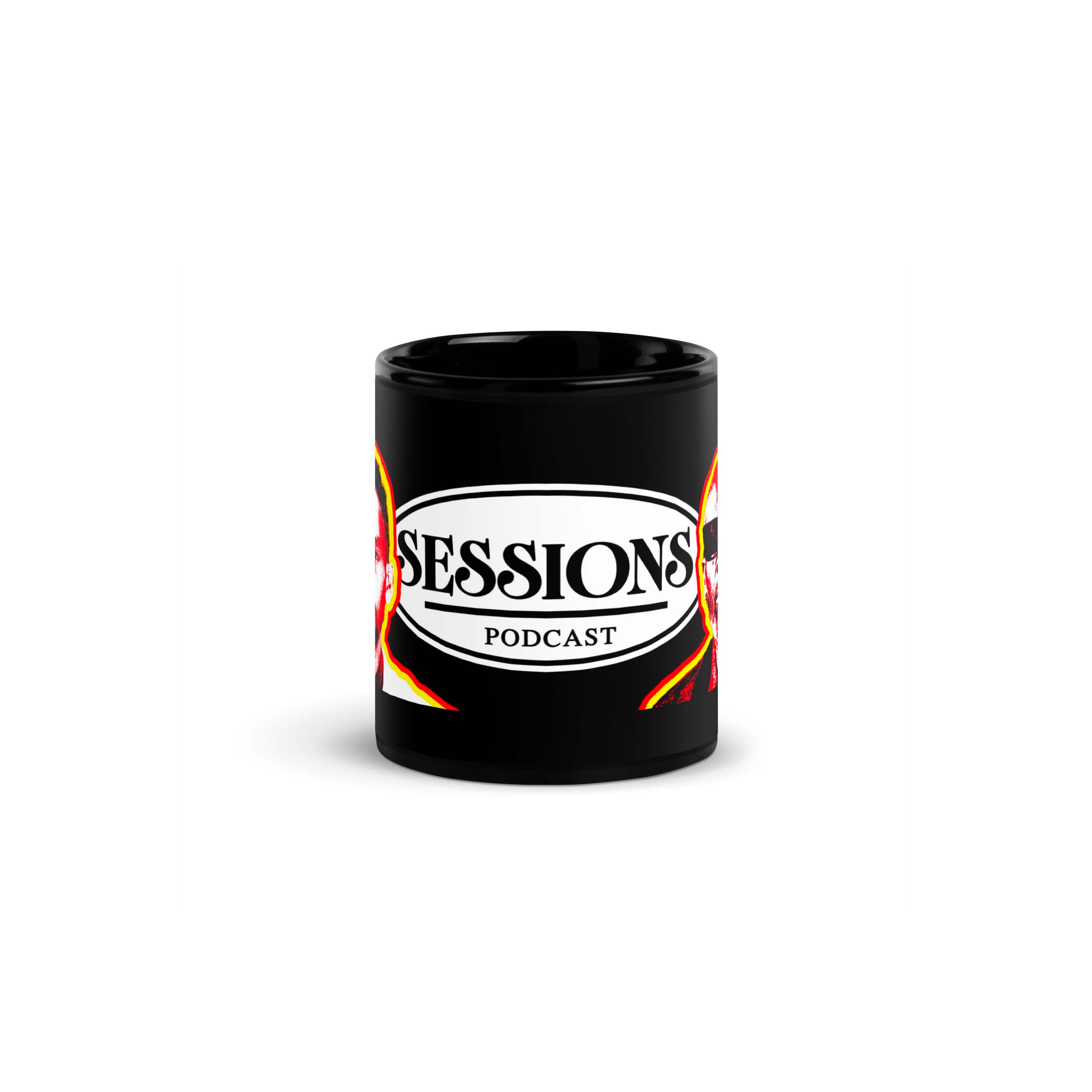 SESSIONS Podcast Cover Mug