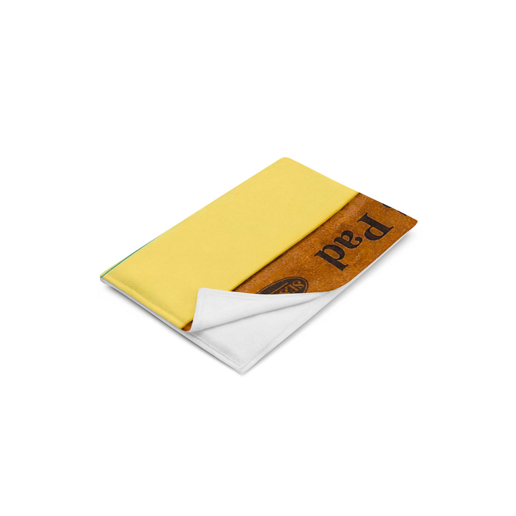 Note Pad Throw Blanket