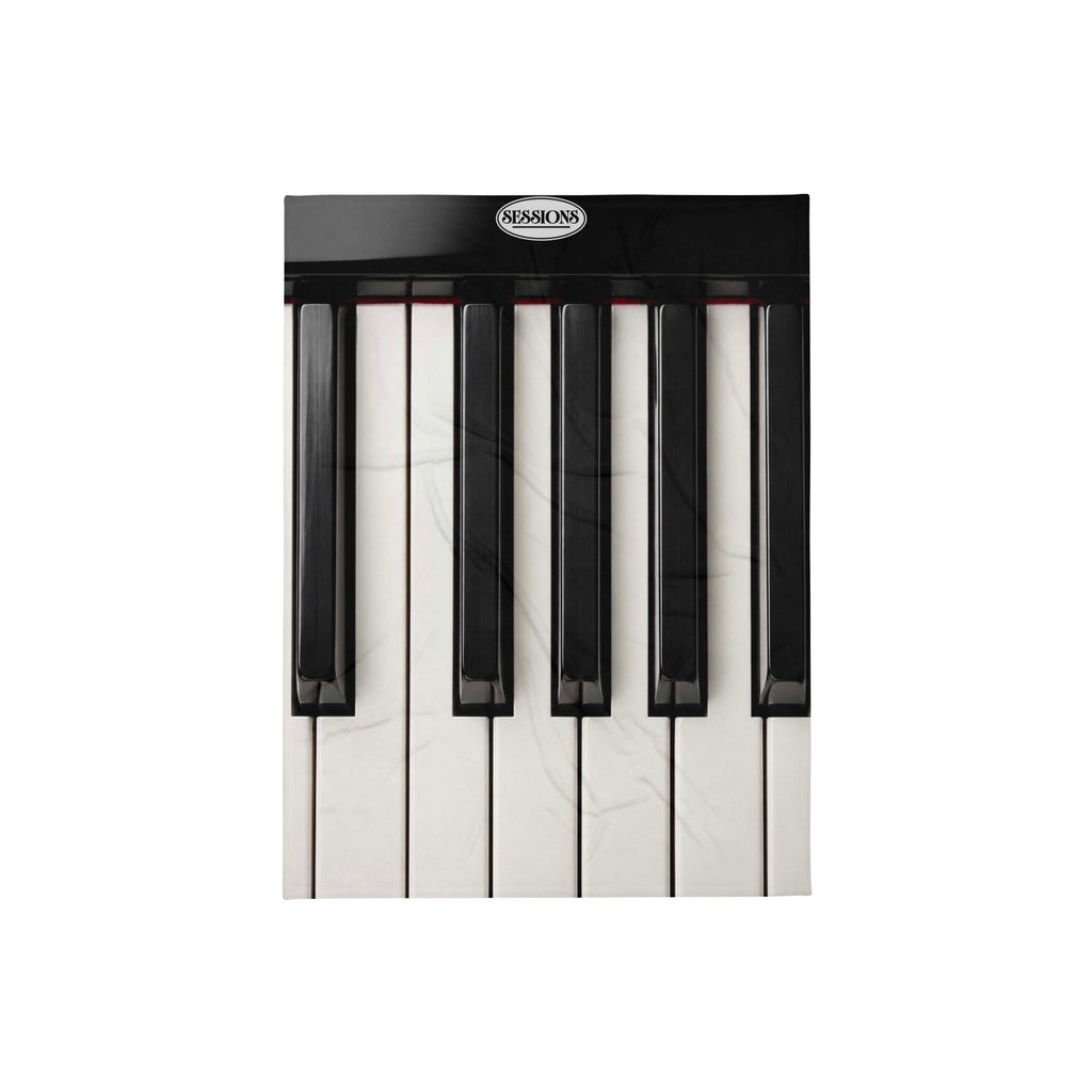 Piano Keys Throw Blanket