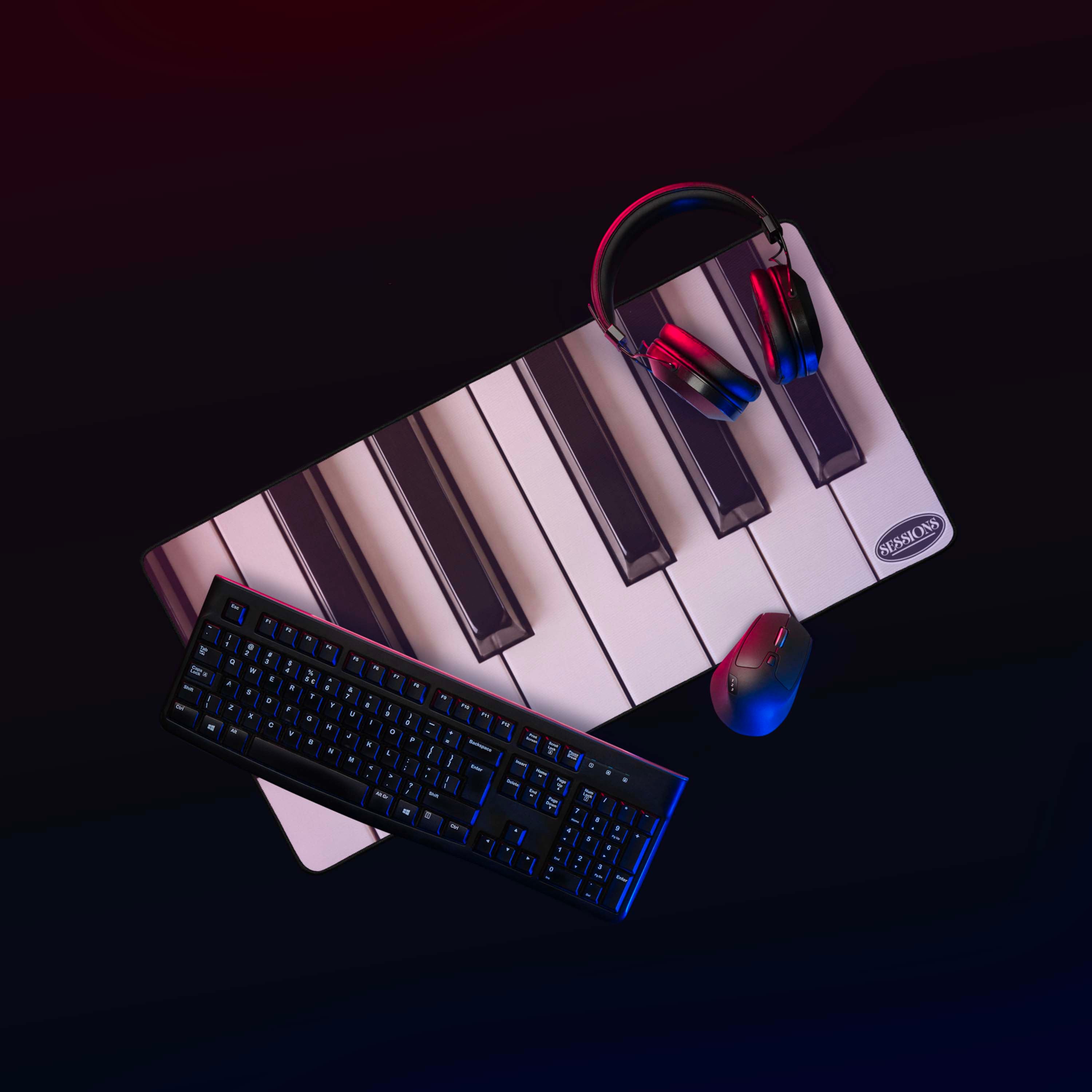 Piano Keys Desk Mat